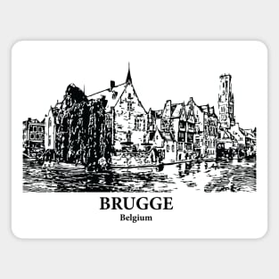 Historic Centre of Brugge - Belgium Magnet